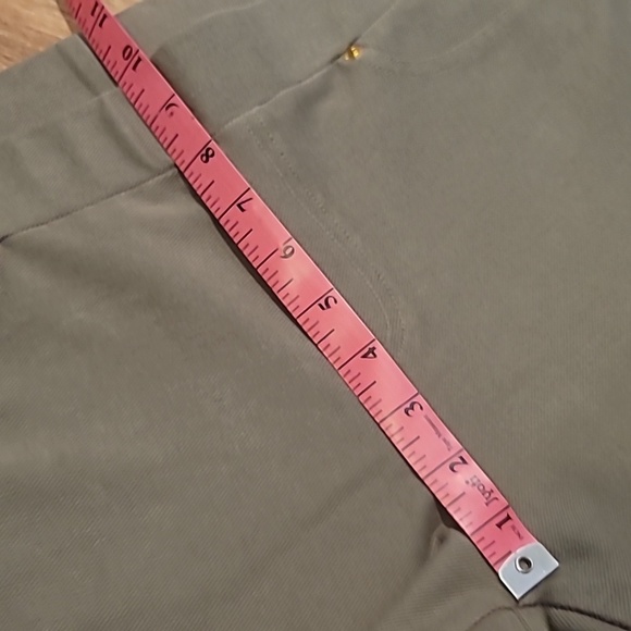 Michael Kors Olive stretch Pant Woman Size L - Picture 4 of 9